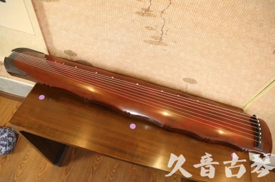 舟山群岛新区●久音古琴  ●典藏系列20231106  [红洒金竹节]